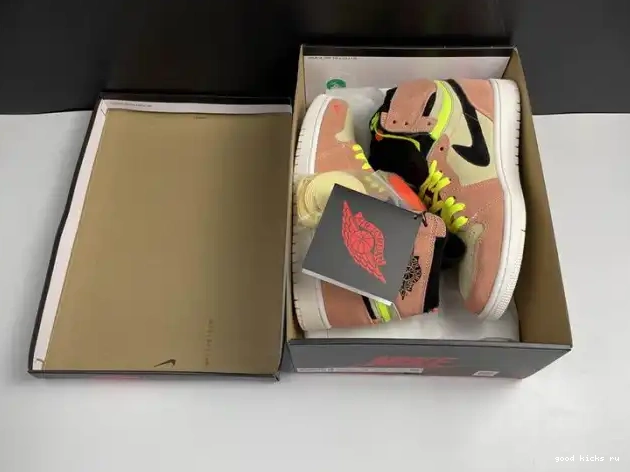 80% Off Sale Air CW6576-800 Switch Peach High 1 Jordan 0505